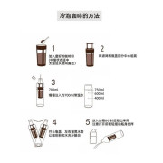 日本進口咖茶冷萃壺套裝