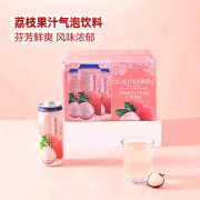 越南進口荔枝果汁氣泡飲料330ml X 16 荔枝汽水