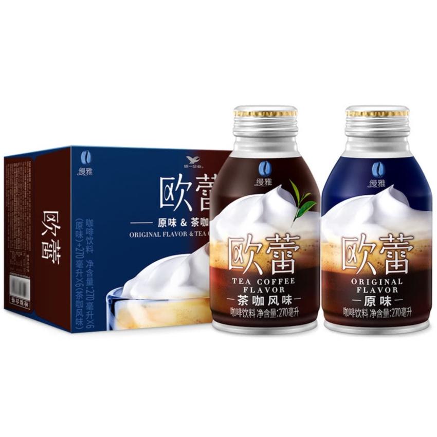 歐蕾咖啡（原味+茶咖風味）270ml*12